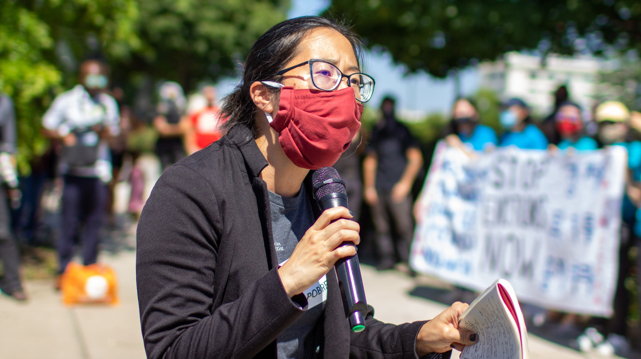 Elaine Poon, Directora Adjunta de Advocay en la Sesión Especial sobre Desahucios 2020